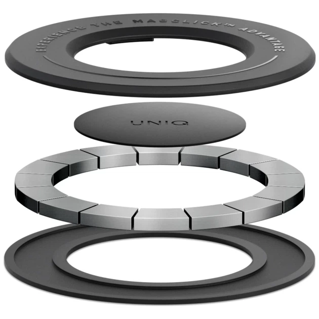 Держатель UNIQ SnapMount Black (UNIQ-SNAPMOUNT-BLKBLK) - изображение 3