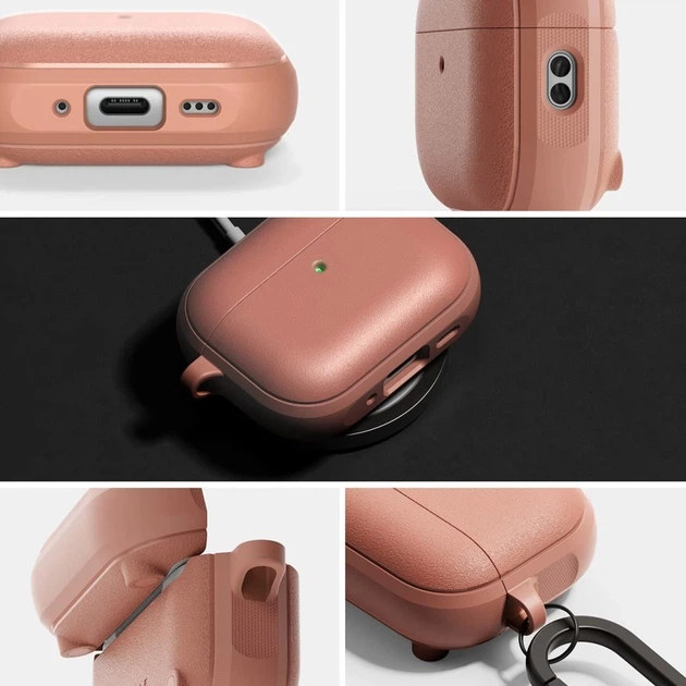 Чохол Ringke Onyx Magnetic для AirPods Pro 3 Constant Coral with MagSafe (8800293859383) - зображення 4