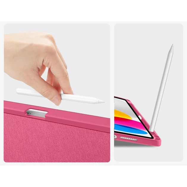 Чехол Tech-Protect SC Pen Canvas для iPad 11 2025 11th Gen | 10.9 2022 10th Gen Magenta Bloom (5906302330935) - изображение 8