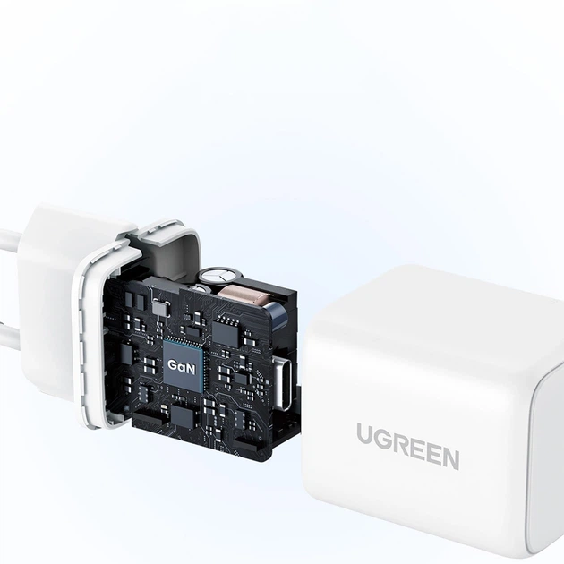 Сетевое зарядное устройство Ugreen X513 30W USB-C White (6941876260096) - Фото 4 Сетевое зарядное устройство Ugreen X513 30W USB-C White (6941876260096) - изображение 4