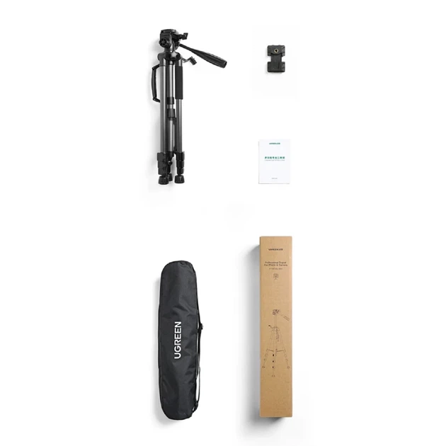 Трипод Ugreen LP661 Professional Black (15187-ugreen) - Фото 8 Трипод Ugreen LP661 Professional Black (15187-ugreen) - зображення 8