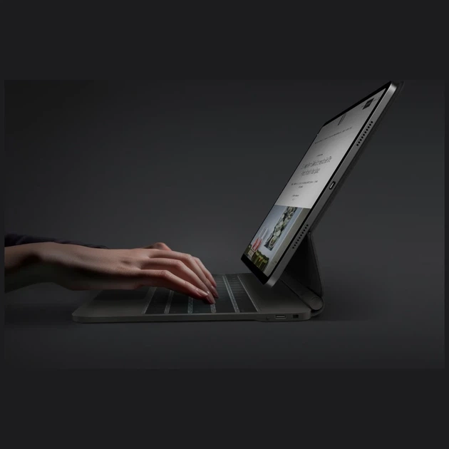 Чехол-клавиатура UNIQ Venno Pro для iPad Pro 13 2024 7th Gen Ebony Black (UNIQ-PDP13(M4)-VENPROGBLK) - изображение 6