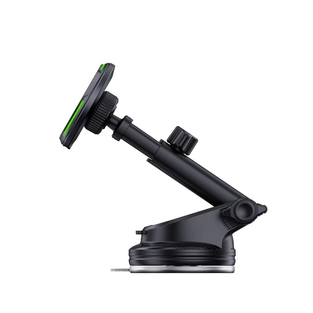 Автодержатель с функцией беспроводной зарядки Tech-Protect MM15W-V7 QI2 Magnetic Dashboard & Vent Car Mount Wireless Charger 15W Black with MagSafe (5 - изображение 4