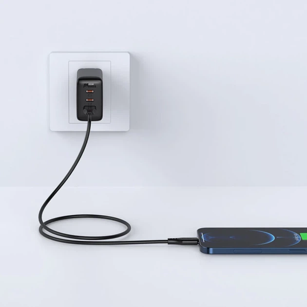 Кабель Acefast MFI USB-A to Lightning 1.2m Black (C3-02 Black) - Фото 4 Кабель Acefast MFI USB-A to Lightning 1.2m Black (C3-02 Black) - изображение 4