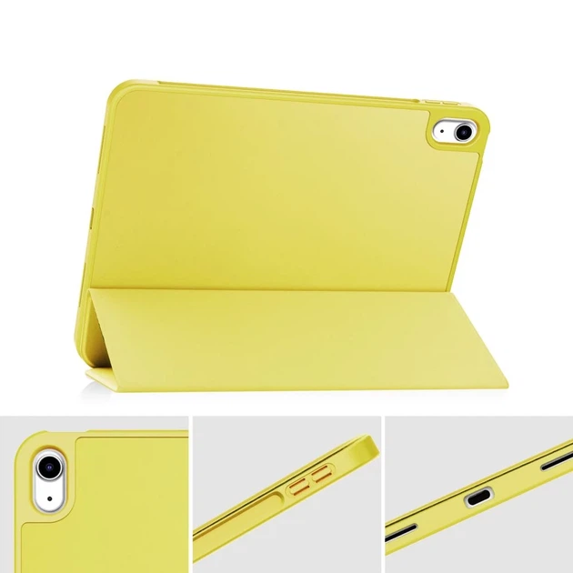Чехол Tech-Protect SC Pen для iPad 11 2025 11th Gen | 10.9 2022 10th Gen Yellow (9490713930861) - Фото 4 Чехол Tech-Protect SC Pen для iPad 11 2025 11th Gen | 10.9 2022 10th Gen Yellow (9490713930861) - изображение 4
