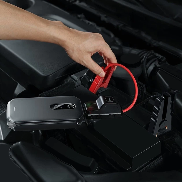 Автомобильное пусковое устройство Baseus Super Energy Pro Car Jump Starter 12000 mAh Black (CRJS03-01) - изображение 4