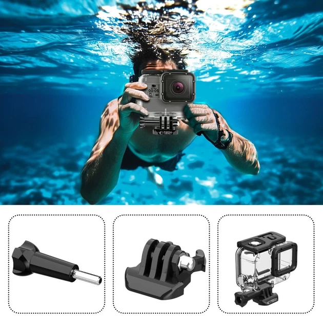 Водонепроницаемый чехол Tech-Protect GА200 Waterproof Case для GoPro Hero 5 | 6 | 7 Clear (5906302371778) - изображение 2