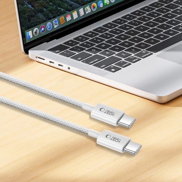 Кабель Tech-Protect Ultraboost Lite USB-C to USB-C 60W 2 m Cool Grey (5906302380916) - Фото 5 Кабель Tech-Protect Ultraboost Lite USB-C to USB-C 60W 2 m Cool Grey (5906302380916) - изображение 5