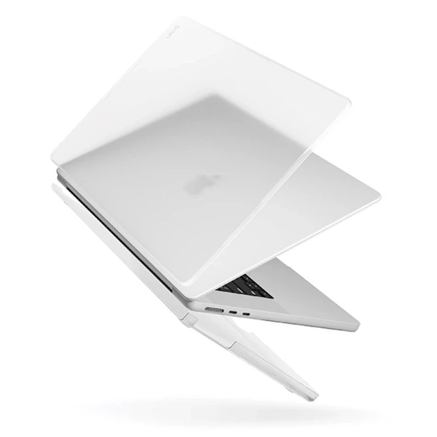 Чехол Uniq Claro для MacBook Air 15.3 M2 | M3 | M4 (2023-2025) Dove Matte Clear (Uniq-MA15(2023)-CLAROMCLR) - изображение 2
