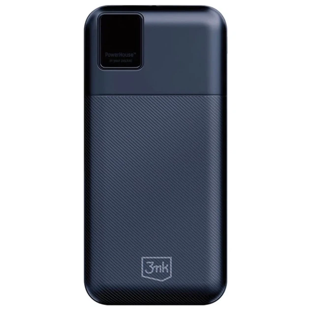 Портативное зарядное устройство 3mk PowerHouse 20000 mAh USB-C | 2x USB-A QC 3.0 PD Blue (5903108527224) - Фото 4 Портативное зарядное устройство 3mk PowerHouse 20000 mAh USB-C | 2x USB-A QC 3.0 PD Blue (5903108527224) - изображение 4