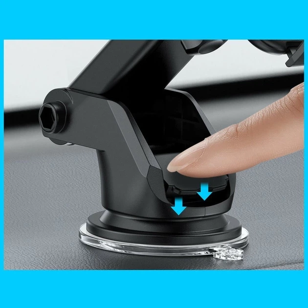 Автодержатель Joyroom Car Phone Holder with Telescopic Extendable Arm for Dashboard/Windshield Black (JR-ZS259-BK-DB) - Фото 6 Автодержатель Joyroom Car Phone Holder with Telescopic Extendable Arm for Dashboard/Windshield Black (JR-ZS259-BK-DB) - изображение 6