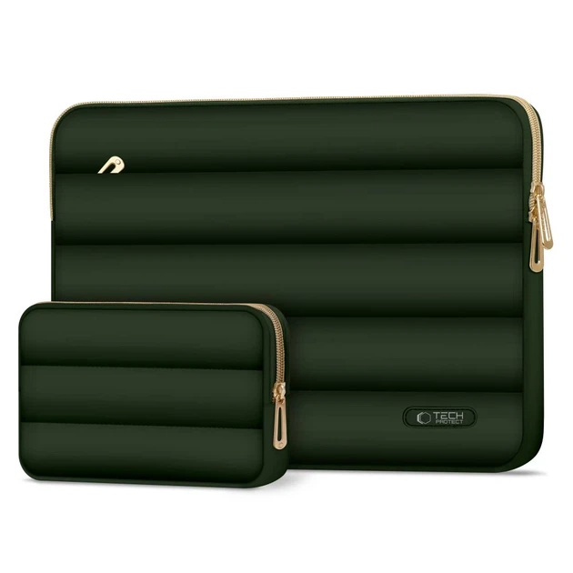 Комплект чехлов Tech-Protect Puffy 15-16" Army Green (5906302375318) - Фото 2 Комплект чехлов Tech-Protect Puffy 15-16" Army Green (5906302375318) - изображение 2