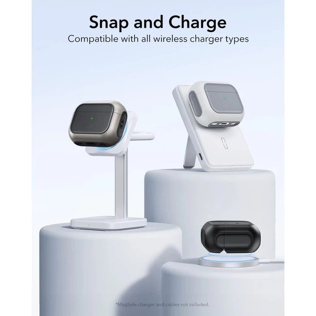 Чехол для наушников ESR Orbit Halolock для AirPods Pro 3 White with MagSafe (4894240289143) - изображение 3