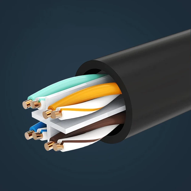 Кабель-удлинитель Ugreen Ethernet RJ45 (Male) to RJ45 (Female) 1000Mbps 0.5m Black (6957303882786) - Фото 6 Кабель-удлинитель Ugreen Ethernet RJ45 (Male) to RJ45 (Female) 1000Mbps 0.5m Black (6957303882786) - изображение 6