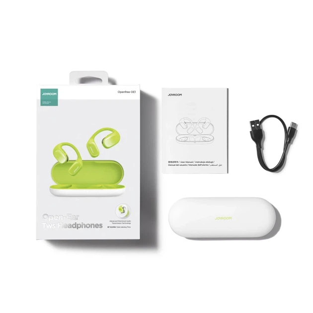 Беспроводные наушники Joyroom Openfree JR-OE1 Green (6956116783136) - изображение 2