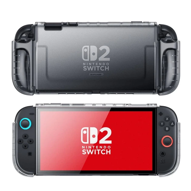 Чехол Supcase Crystal Case для Nintendo Switch 2 Frost Black (843439157392) - изображение 2