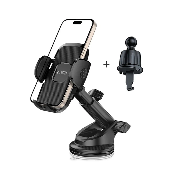 Автодержатель Tech-Protect V3 Universal Dashboard & Vent Car Mount Black (5906302360864) - изображение 2