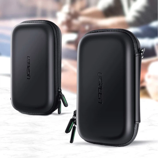 Чохол Ugreen HDD and Accessories 16.5cm x 9.5cm x 4.5cm Black (UGR110) - Фото 2 Чохол Ugreen HDD and Accessories 16.5cm x 9.5cm x 4.5cm Black (UGR110) - зображення 2