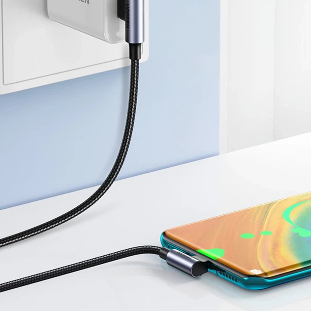 Кабель Ugreen USB-A to USB-C 3m Black (6957303878758) - зображення 4
