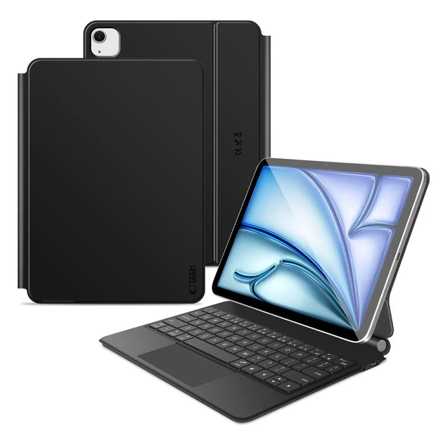 Чохол-клавіатура Tech-Protect SmartCase Magnetic для iPad Air 11 7 | 6 (2025-2024) / Air 10.9 5 | 4 (2022-2020) Black (5906302363469) - Фото 1 Чохол-клавіатура Tech-Protect SmartCase Magnetic для iPad Air 11 7 | 6 (2025-2024) / Air 10.9 5 | 4 (2022-2020) Black (5906302363469) - зображення 1