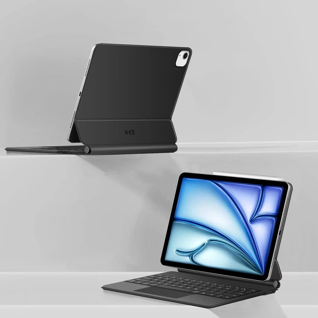 Чохол-клавіатура Tech-Protect SmartCase Magnetic для iPad Air 11 7 | 6 (2025-2024) / Air 10.9 5 | 4 (2022-2020) Black (5906302363469) - Фото 6 Чохол-клавіатура Tech-Protect SmartCase Magnetic для iPad Air 11 7 | 6 (2025-2024) / Air 10.9 5 | 4 (2022-2020) Black (5906302363469) - зображення 6