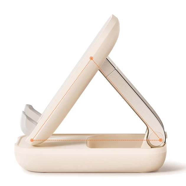 Підставка Baseus Seashell Series (with Mirror) Beige (B10551501411-00) - зображення 11