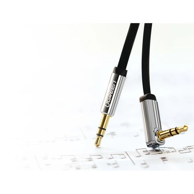 Кабель Ugreen AUX 3.5mm Mini Jack 2m Silver (6957303815999) - Фото 13 Кабель Ugreen AUX 3.5mm Mini Jack 2m Silver (6957303815999) - изображение 13