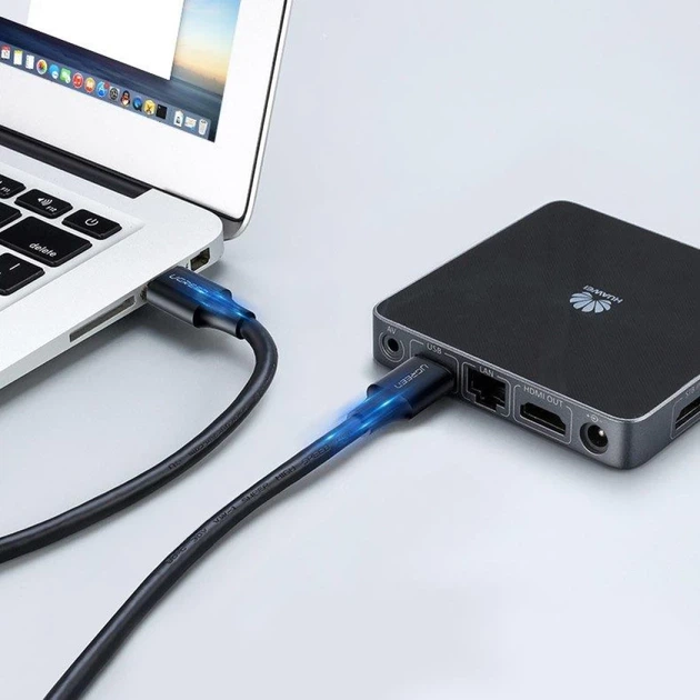 Кабель Ugreen USB-A 3.0 to USB-A 3.0 2m Gray (UGR050BLK) - Фото 6 Кабель Ugreen USB-A 3.0 to USB-A 3.0 2m Gray (UGR050BLK) - изображение 6
