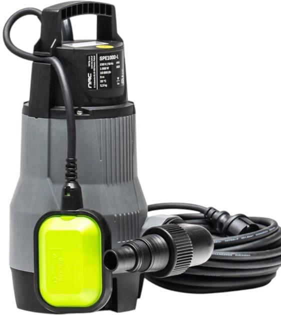 Занурювальний насос для брудної води Nac SPE100D-L - зображення 4