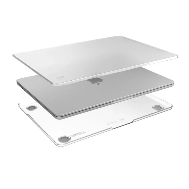 Чехол Speck SmartShell для MacBook Air 13.6 M2 | M3 | M4 (2022-2025) Clear (840168528127) - Фото 5 Чехол Speck SmartShell для MacBook Air 13.6 M2 | M3 | M4 (2022-2025) Clear (840168528127) - изображение 5