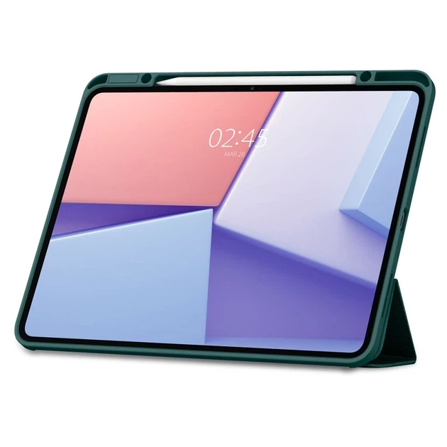 Чехол Spigen Urban Fit для iPad Pro 13 2024 7th Gen Midnight Green (ACS07763) - изображение 11