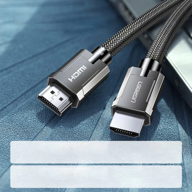 Кабель Ugreen HDMI 8K 60Hz/4K 120Hz 2m Gray (UGR363) - Фото 5 Кабель Ugreen HDMI 8K 60Hz/4K 120Hz 2m Gray (UGR363) - изображение 5