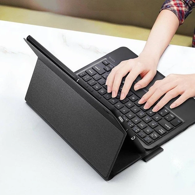 Чехол-клавиатура Dux Ducis Touchpad Keyboard Case для Samsung Galaxy Tab S6 Lite Black (6934913051863) - Фото 2 Чехол-клавиатура Dux Ducis Touchpad Keyboard Case для Samsung Galaxy Tab S6 Lite Black (6934913051863) - изображение 2