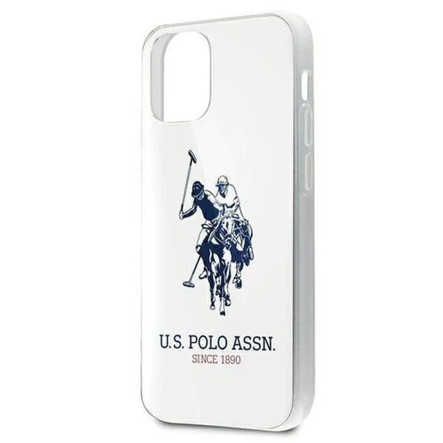 Чохол U.S. Polo Assn Shiny Big Logo для iPhone 12 mini White (USHCP12STPUHRWH) - зображення 4
