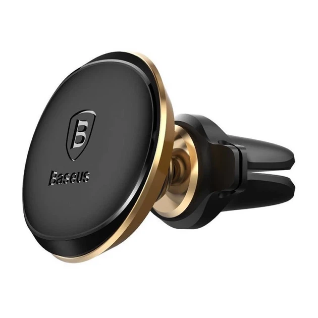 Автотримач Baseus Magnetic Air Vent Gold (C40141201G13-00) - Фото 2 Автотримач Baseus Magnetic Air Vent Gold (C40141201G13-00) - зображення 2