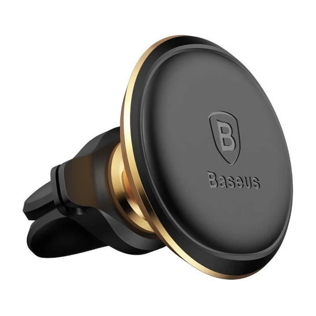 Автотримач Baseus Magnetic Air Vent Gold (C40141201G13-00) - Фото 3 Автотримач Baseus Magnetic Air Vent Gold (C40141201G13-00) - зображення 3