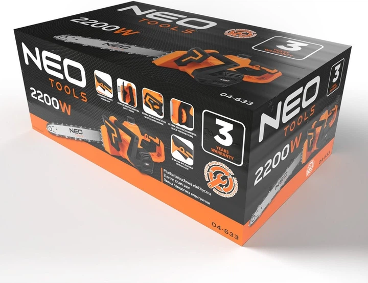 Pilarka łańcuchowa NEO Tools 2200 W 457 mm 04-633 (5907558477993) - obraz 2