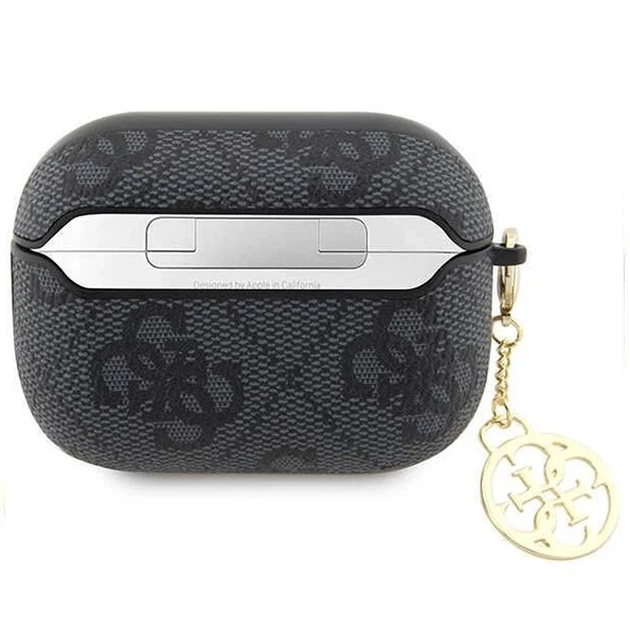 Чохол Guess 4G Charm Collection для AirPods Pro 2 Black (GUAP2G4GSMK) - зображення 2