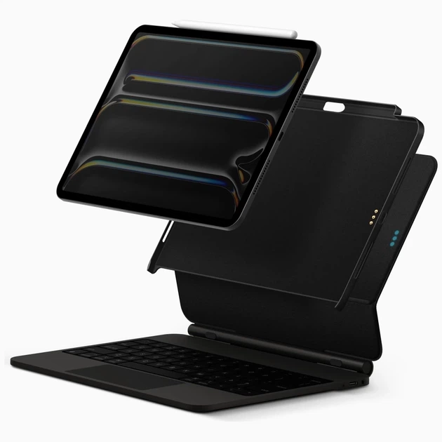 Чехол Uniq Axel для iPad Pro 13 2024 7th Gen Black (UNIQ-PDP13(M4)-AXELBLK) - изображение 4
