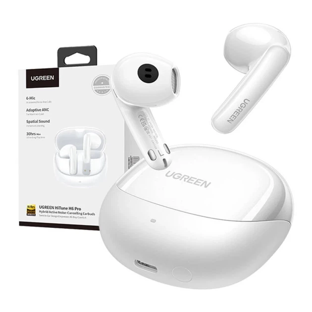 Беспроводные наушники Ugreen HiTune H6 Pro WS203 White (6941876238736) - изображение 3
