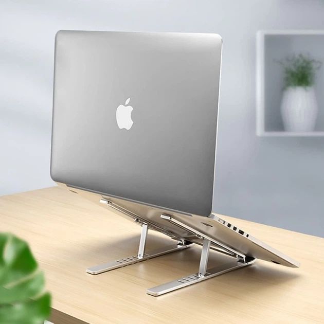 Подставка для ноутбука Tech-Protect Alustand Dark Grey (795787712559) - изображение 6