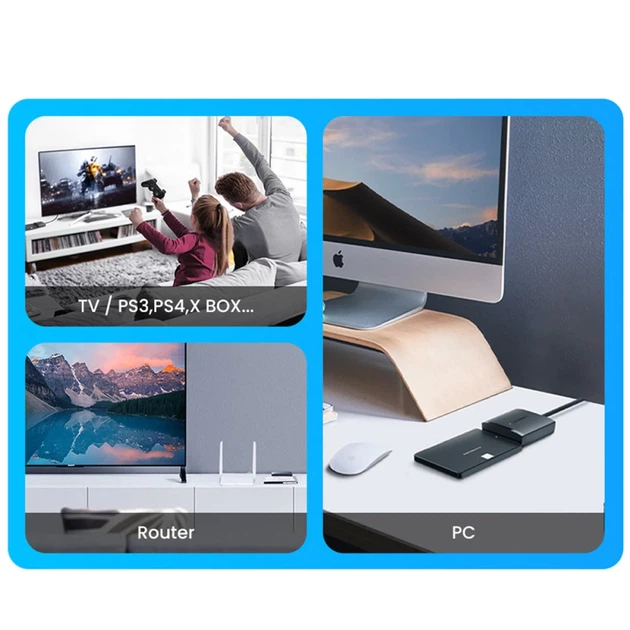 Адаптер Ugreen USB-A for SSD/HHD 2.5"/3.5" up to 12TB Black (6957303865611) - зображення 9