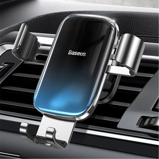 Автодержатель Baseus Glaze Gravity Car Mount Black (SUYL-LG01) - Фото 7 Автодержатель Baseus Glaze Gravity Car Mount Black (SUYL-LG01) - изображение 7