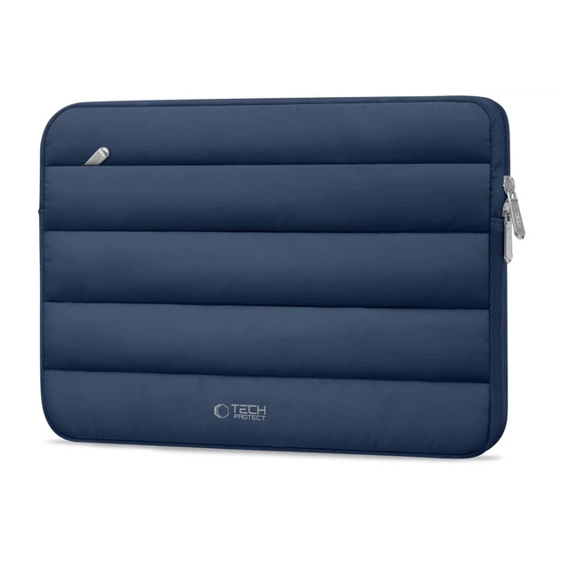 Чехол для ноутбука Tech-Protect Fluffy 13–14 Navy Blue (5906302362486) - изображение 2