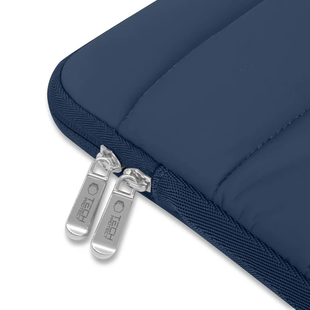 Чехол для ноутбука Tech-Protect Fluffy 13–14 Navy Blue (5906302362486) - изображение 5