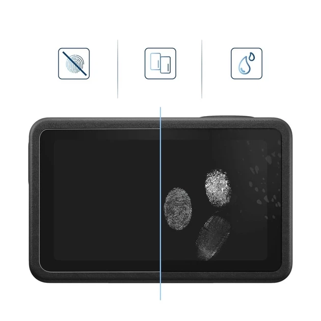 Защитное стекло Tech-Protect Glass Fit+ для DJI Osmo Action 5 Pro Clear (2 pack) (5906302331062) - изображение 2