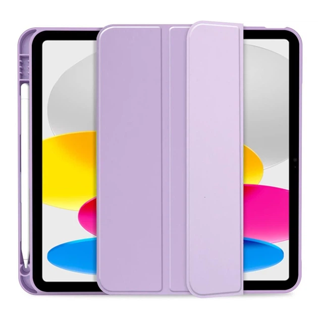 Чехол Tech-Protect SC Pen для iPad 11 2025 11th Gen | 10.9 2022 10th Gen Violet (9490713930335) - Фото 2 Чехол Tech-Protect SC Pen для iPad 11 2025 11th Gen | 10.9 2022 10th Gen Violet (9490713930335) - изображение 2