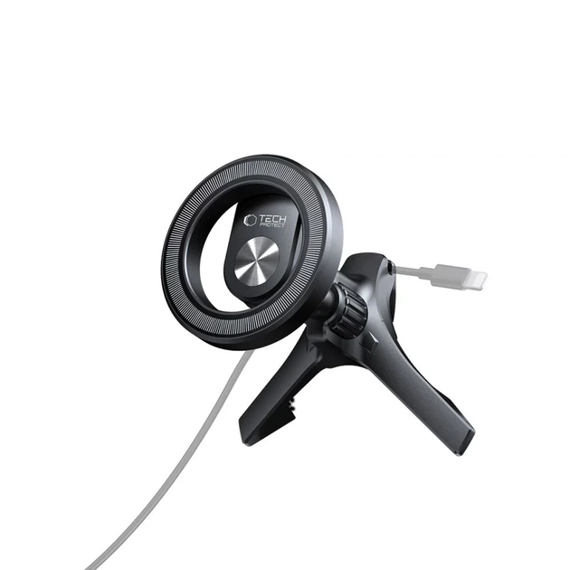 Автодержатель Tech-Protect N53 Stable Vent Car Mount Black with MagSafe (5906302372492) - Фото 4 Автодержатель Tech-Protect N53 Stable Vent Car Mount Black with MagSafe (5906302372492) - изображение 4