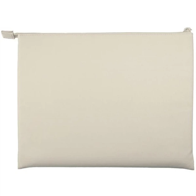 Чехол-конверт UNIQ Lyon Sleeve Waterproof RPET 14" Seasalt Light Beige (UNIQ-LYON(14)-LIGHTBEIGE) - изображение 2