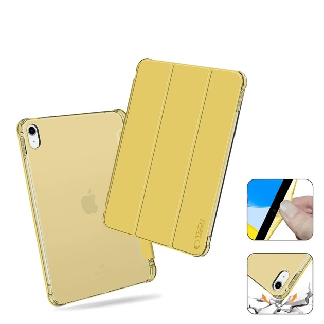 Чохол Tech-Protect SC Pen Hybrid для iPad 11 2025 11th Gen | 10.9 2022 10th Gen Crystal Yellow (5906302372119) - Фото 3 Чохол Tech-Protect SC Pen Hybrid для iPad 11 2025 11th Gen | 10.9 2022 10th Gen Crystal Yellow (5906302372119) - зображення 3